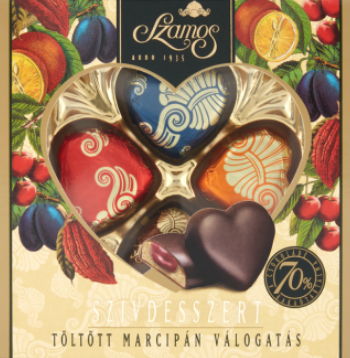 Szamos marcipános csokoládé három